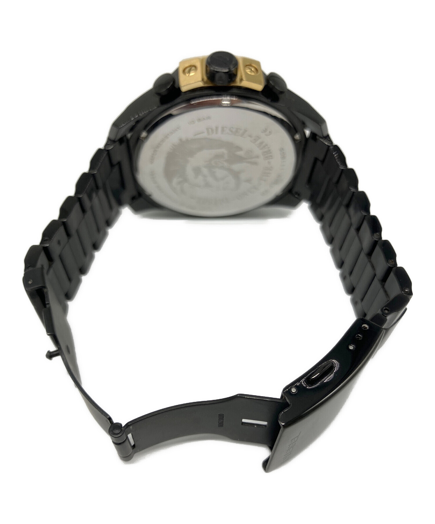 中古・古着通販】DIESEL (ディーゼル) クロノグラフ ブラック