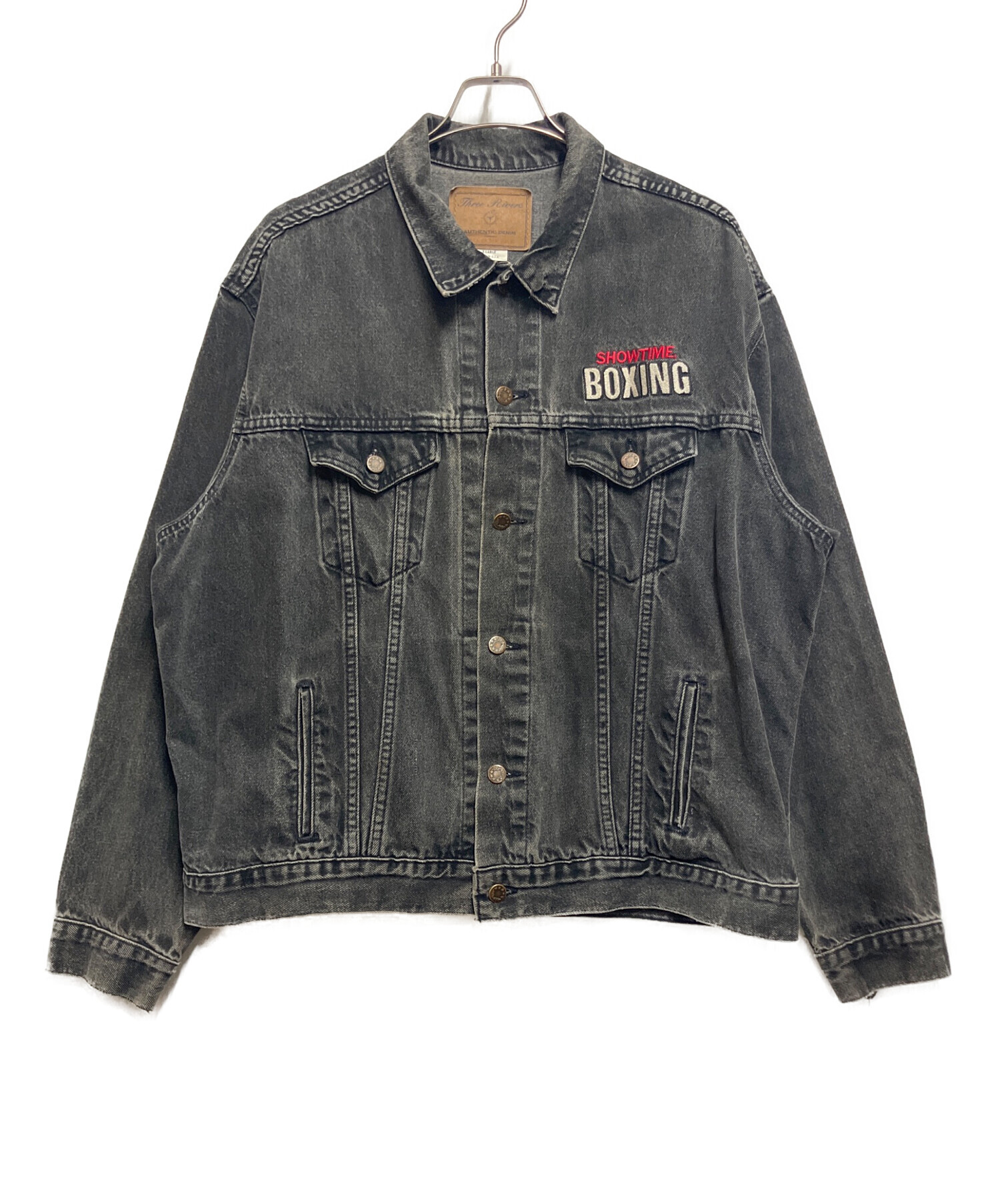 中古・古着通販】three rivers (スリーリバーズ) デニムジャケット 