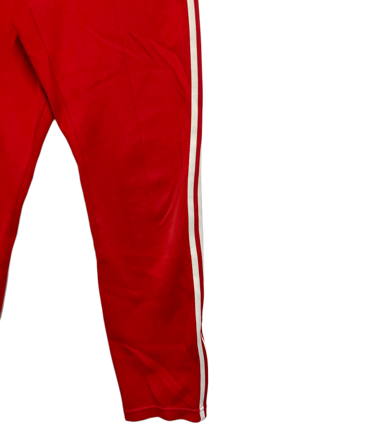 中古・古着通販】adidas (アディダス) トラックパンツ レッド サイズ