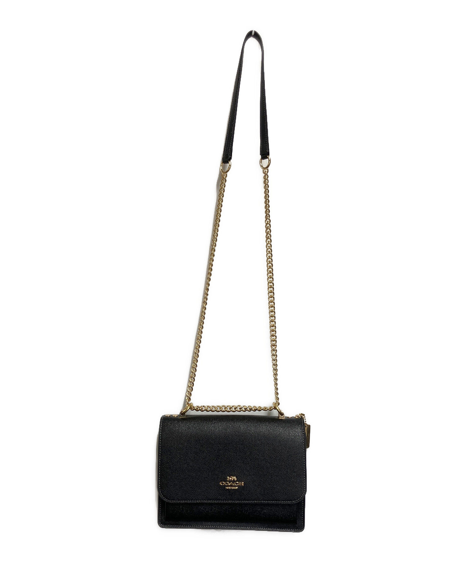 中古・古着通販】COACH (コーチ) ショルダーバッグ ブラック｜ブランド 