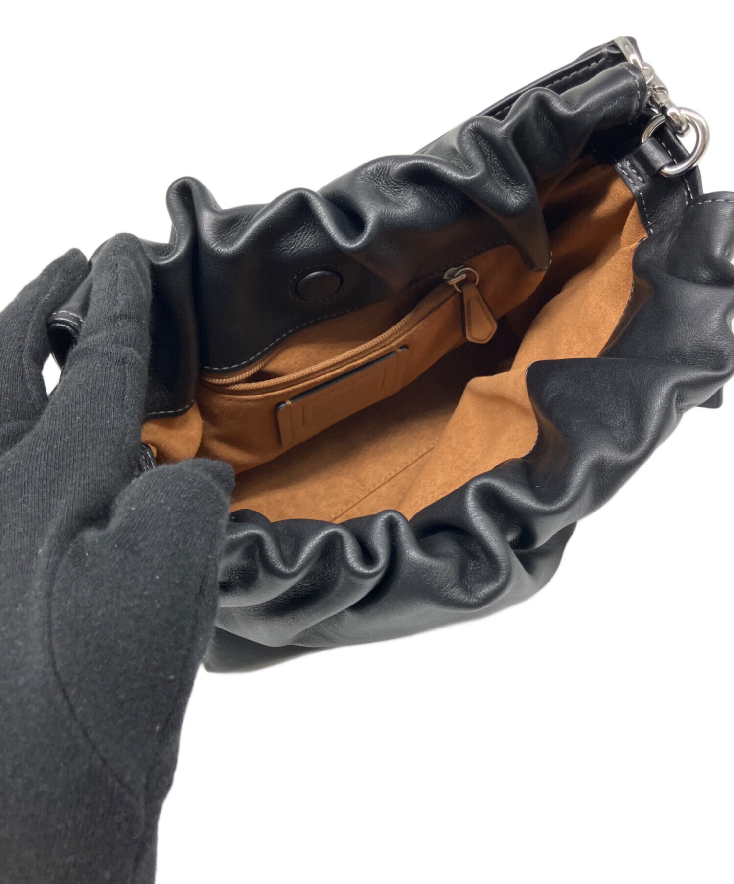 中古・古着通販】COACH (コーチ) ショルダーバッグ ブラック｜ブランド