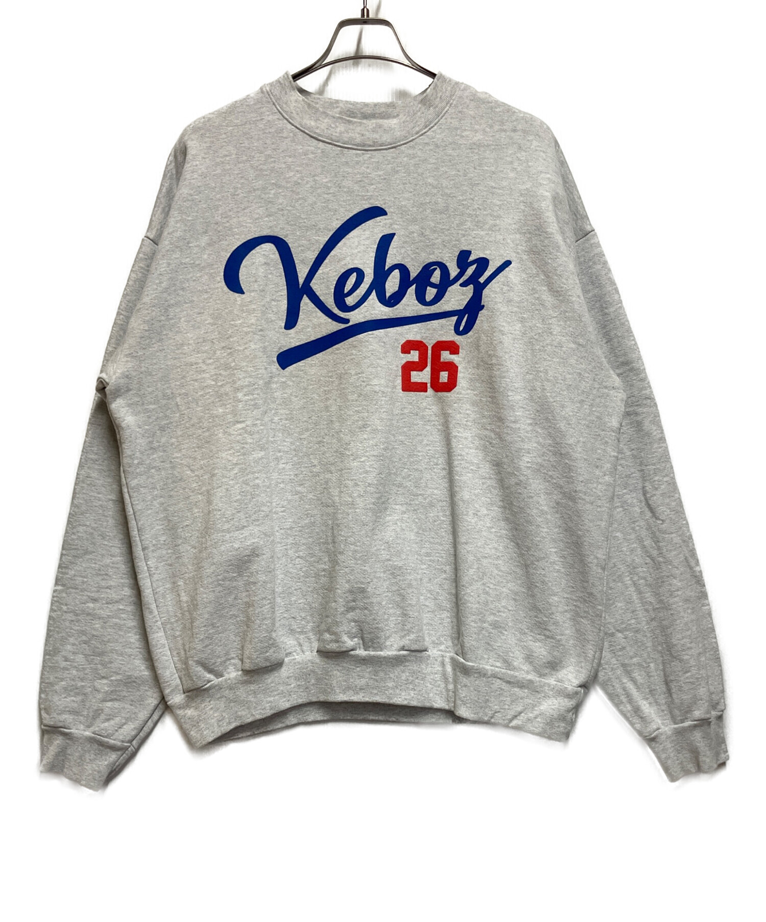 Keboz 92モデル グレー ジャケット M 中古・古着通販】KEBOZ (ケボズ) スウェット ライトグレー サイズ:SIZE