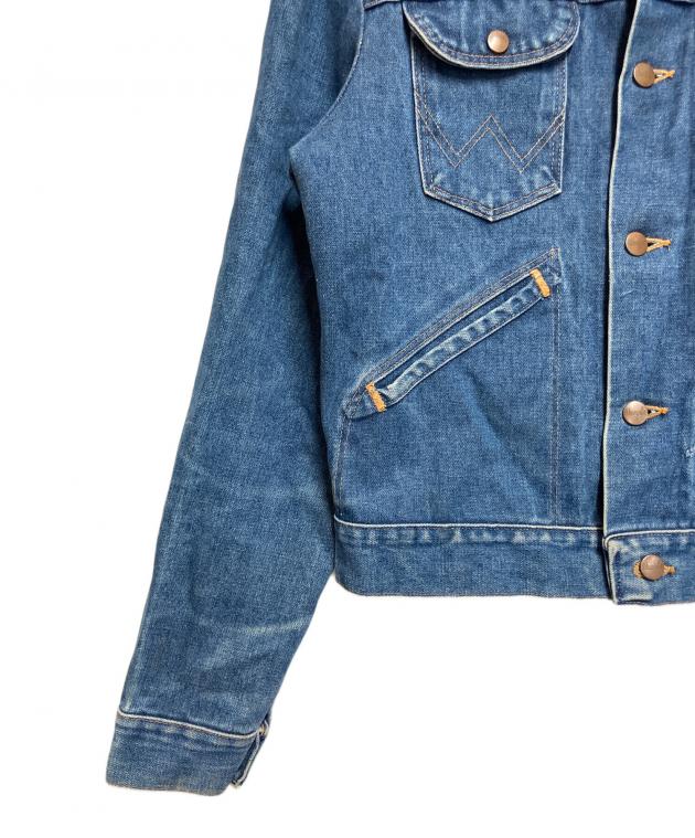 中古・古着通販】Wrangler (ラングラー) デニムジャケット ブルー