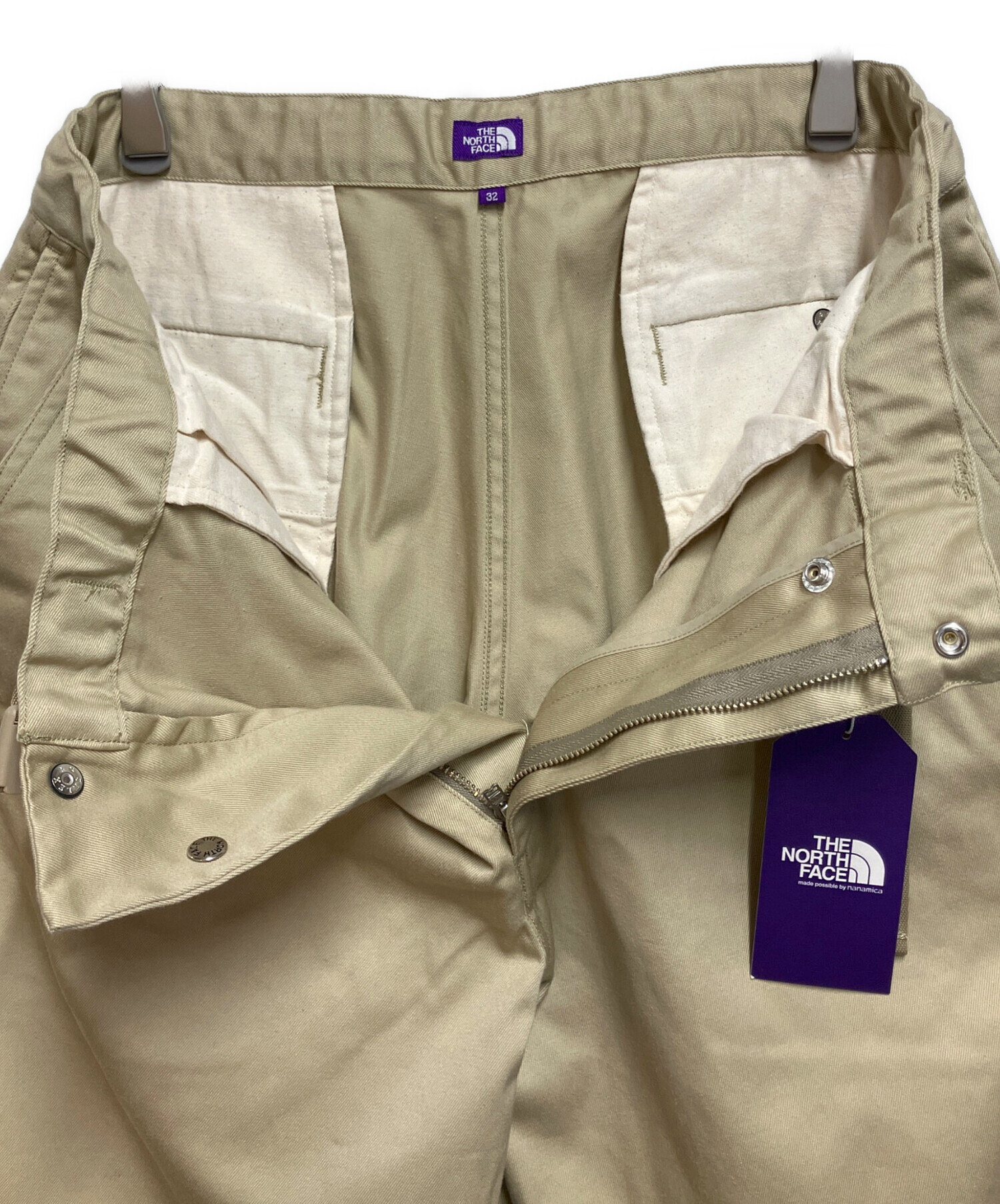 THE NORTH FACE チノパン 32 ベージュ 中古・古着通販】THE NORTH FACE (ザ ノース フェイス) パンツ