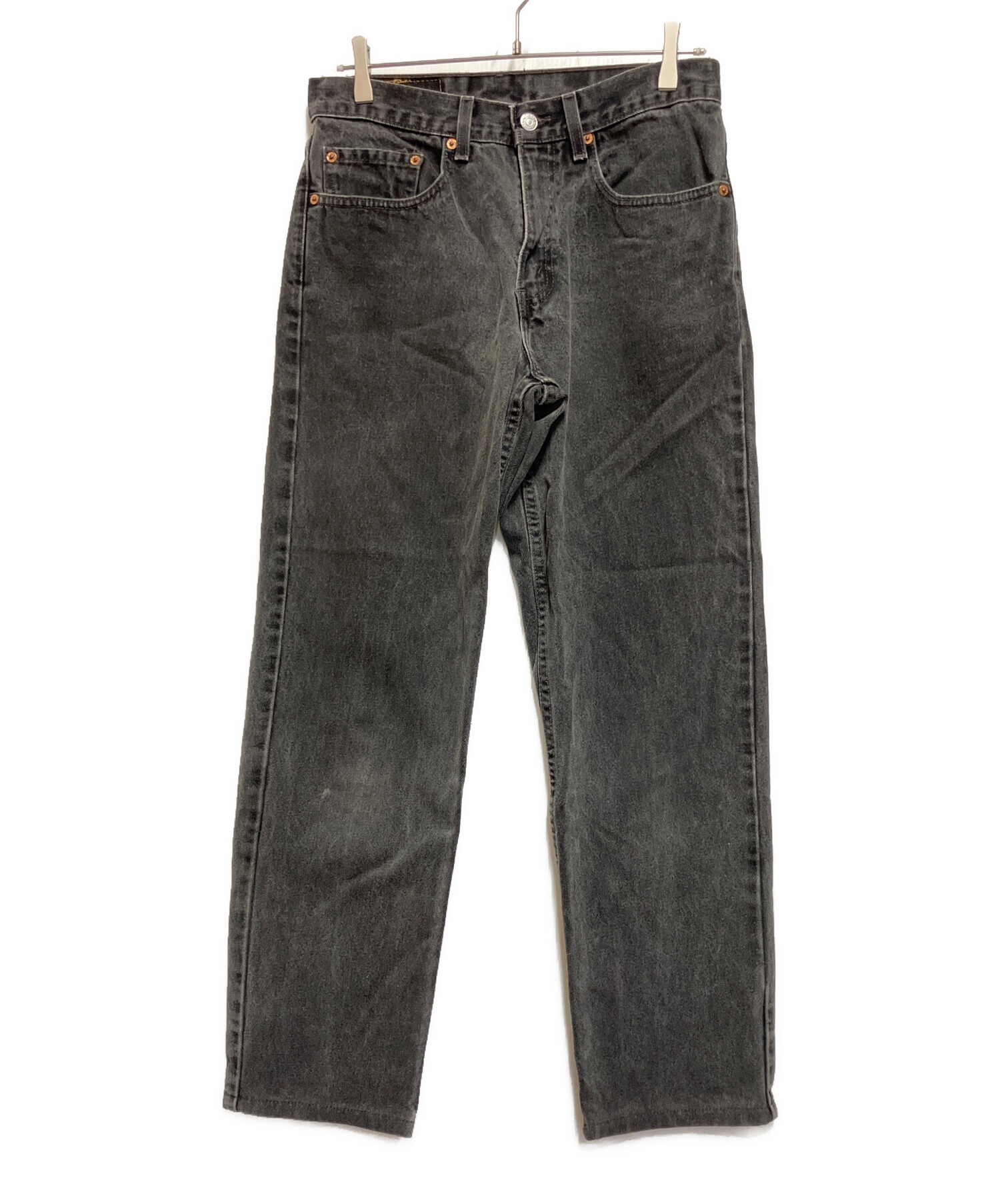 中古・古着通販】LEVI'S (リーバイス) デニムパンツ ブラック サイズ