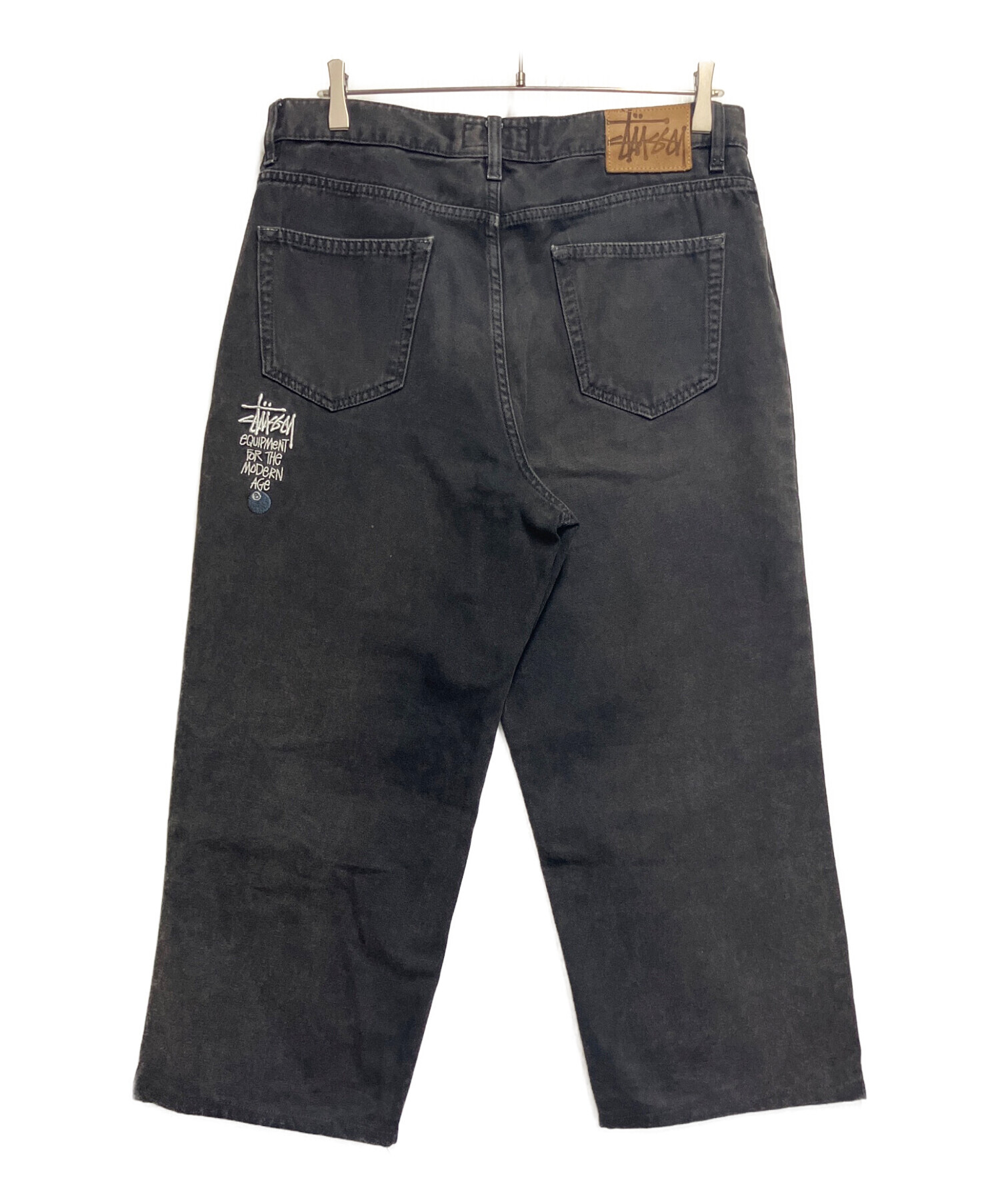 中古・古着通販】stussy (ステューシー) デニムパンツ グレー サイズ
