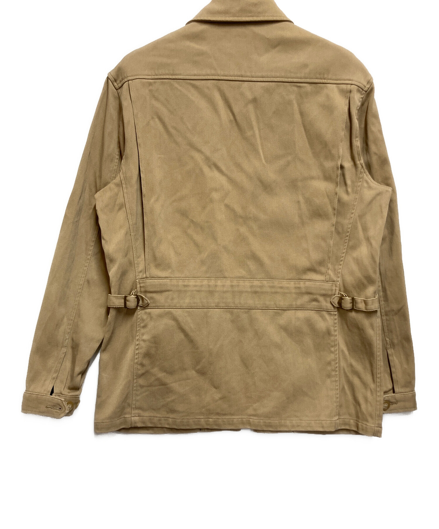 ポロ ベージュ ジップアップジャケット　古着 中古・古着通販】POLO RALPH LAUREN (ポロ・ラルフローレン) ジップ