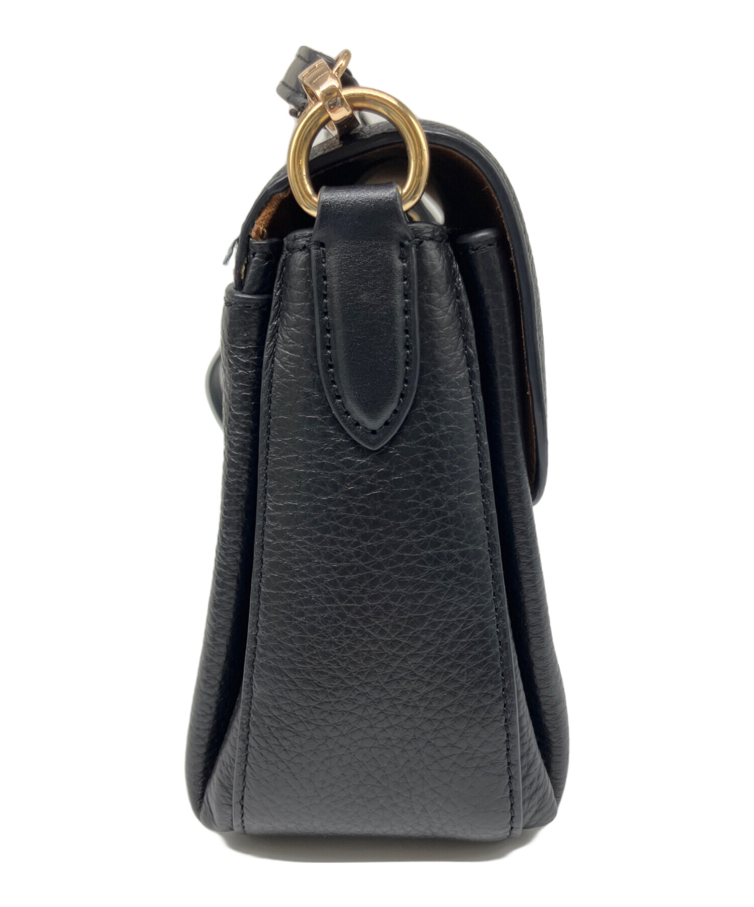 【ジャンク】COACH ショルダーバック 中古・古着通販】COACH (コーチ) ショルダーバッグ ブラック｜ブランド