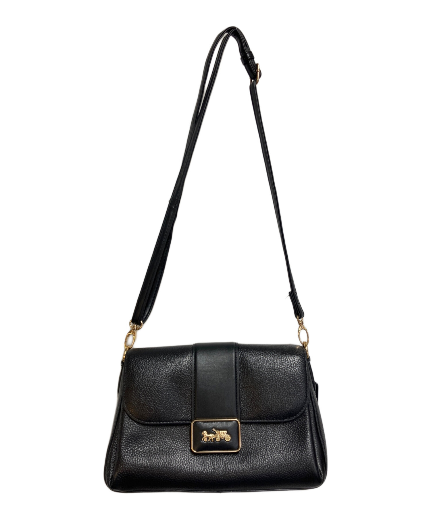 COACHコーチ ショルダーバッグ 未使用 中古・古着通販】COACH (コーチ) ショルダーバッグ ブラック｜ブランド