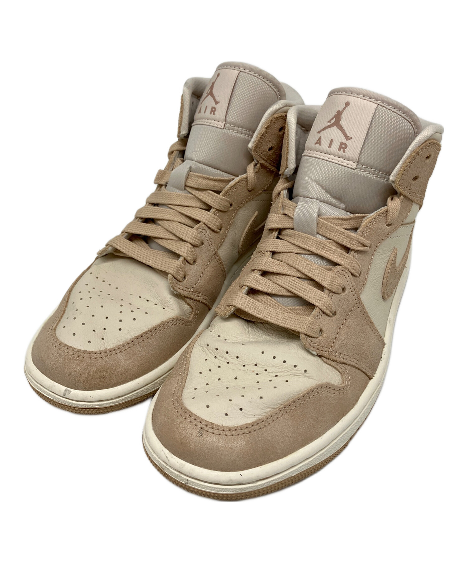 中古・古着通販】NIKE (ナイキ) ハイカットスニーカー ブラウン 