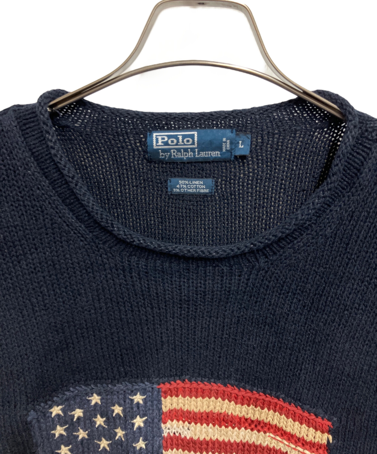 あすか！Polo Ralph Lauren ネイビー セーター新品タグ付き 中古・古着通販】POLO RALPH LAUREN (ポロ・ラルフローレン) 厚手