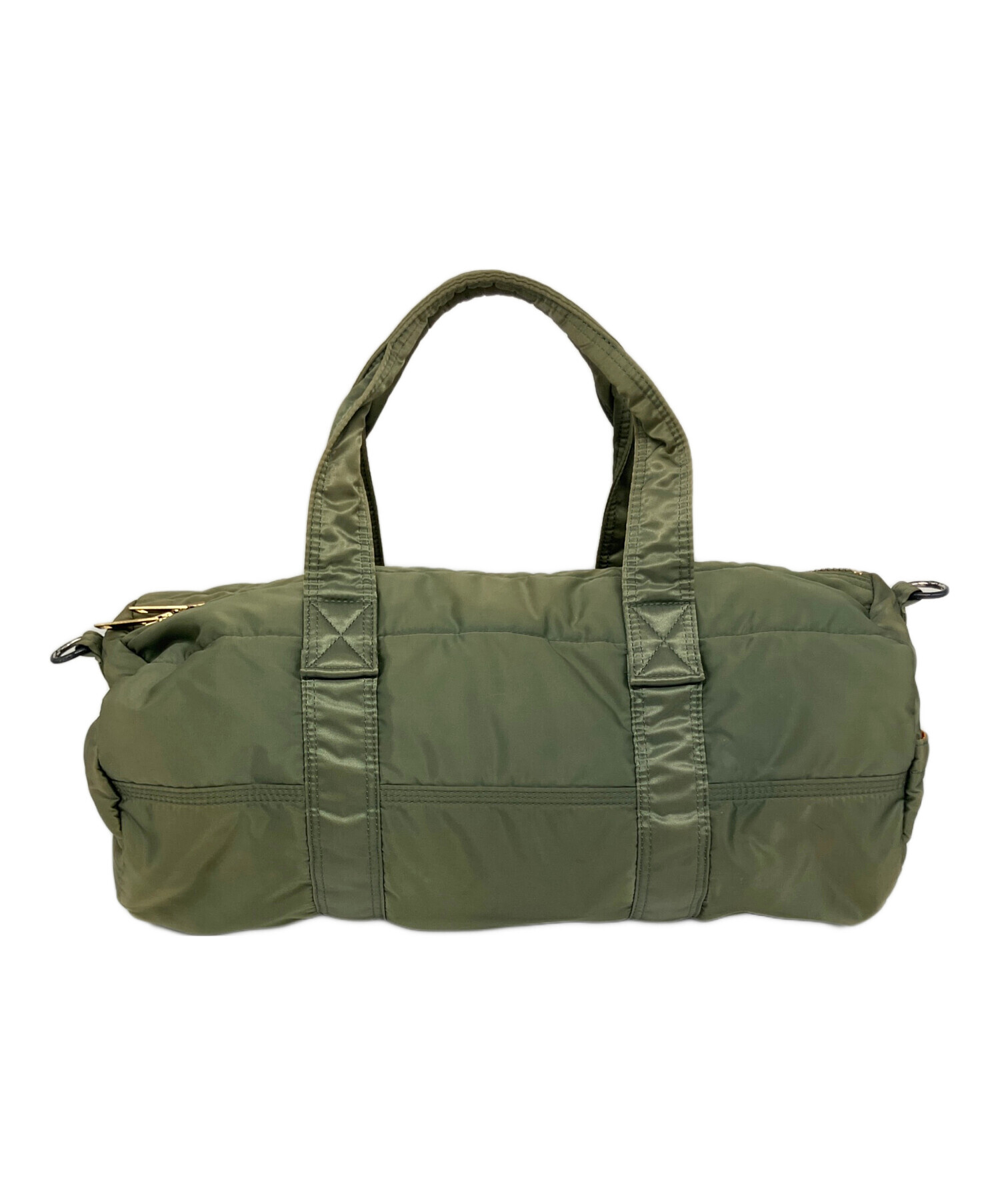 希少　POTER TANKER ミニボストンバッグ　オリーブ 中古・古着通販】PORTER (ポーター) ミニボストンバッグ オリーブ