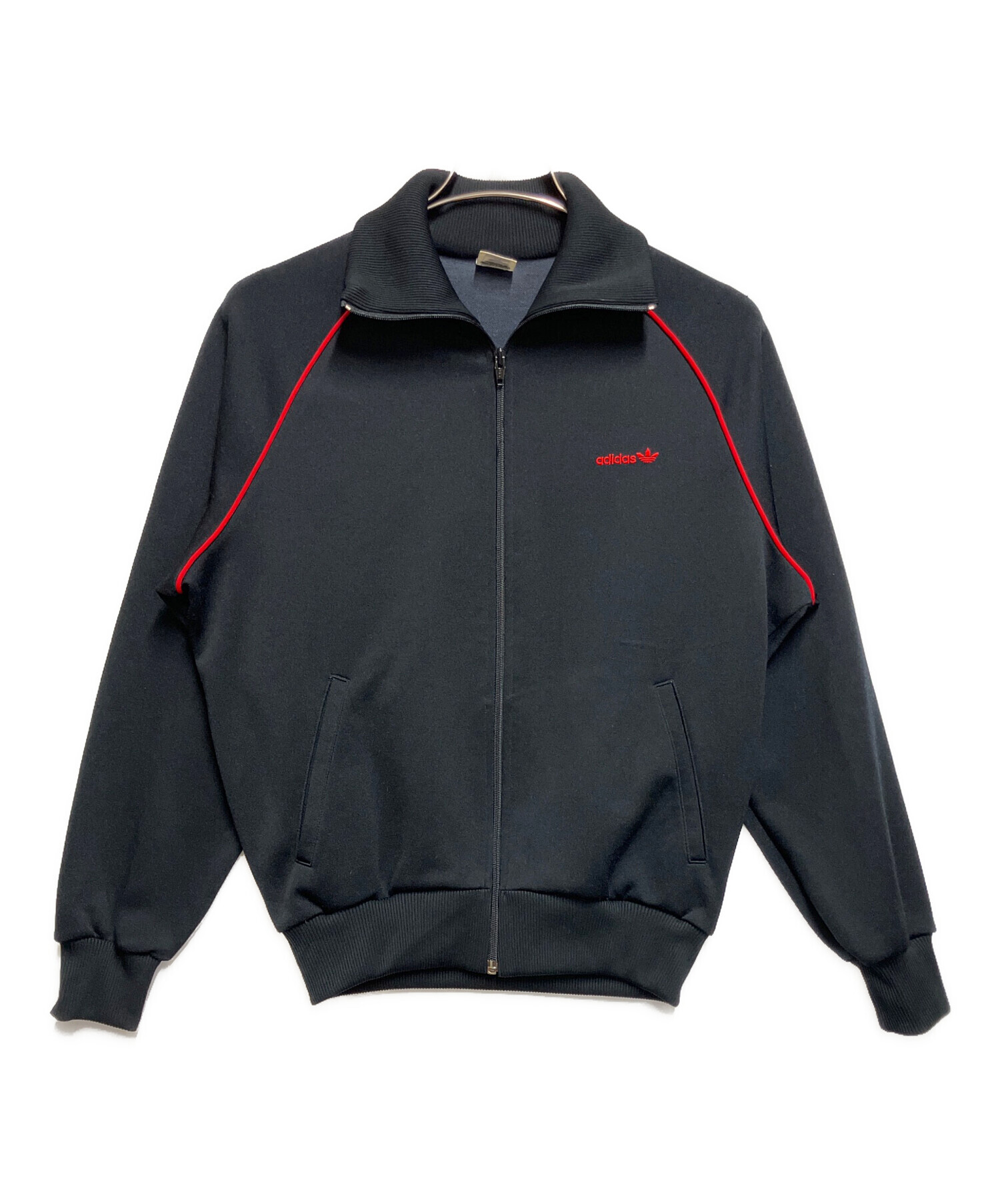 中古・古着通販】adidas (アディダス) トラックジャケット ブラック