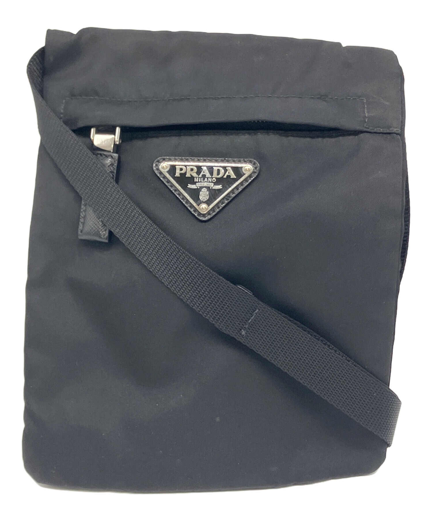 中古・古着通販】PRADA (プラダ) ショルダーバッグ ブラック｜ブランド