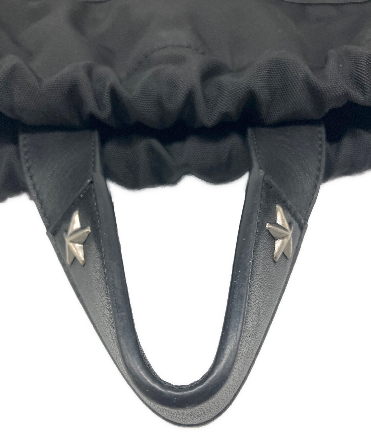 中古・古着通販】JIMMY CHOO (ジミーチュウ) ナップサック ブラック