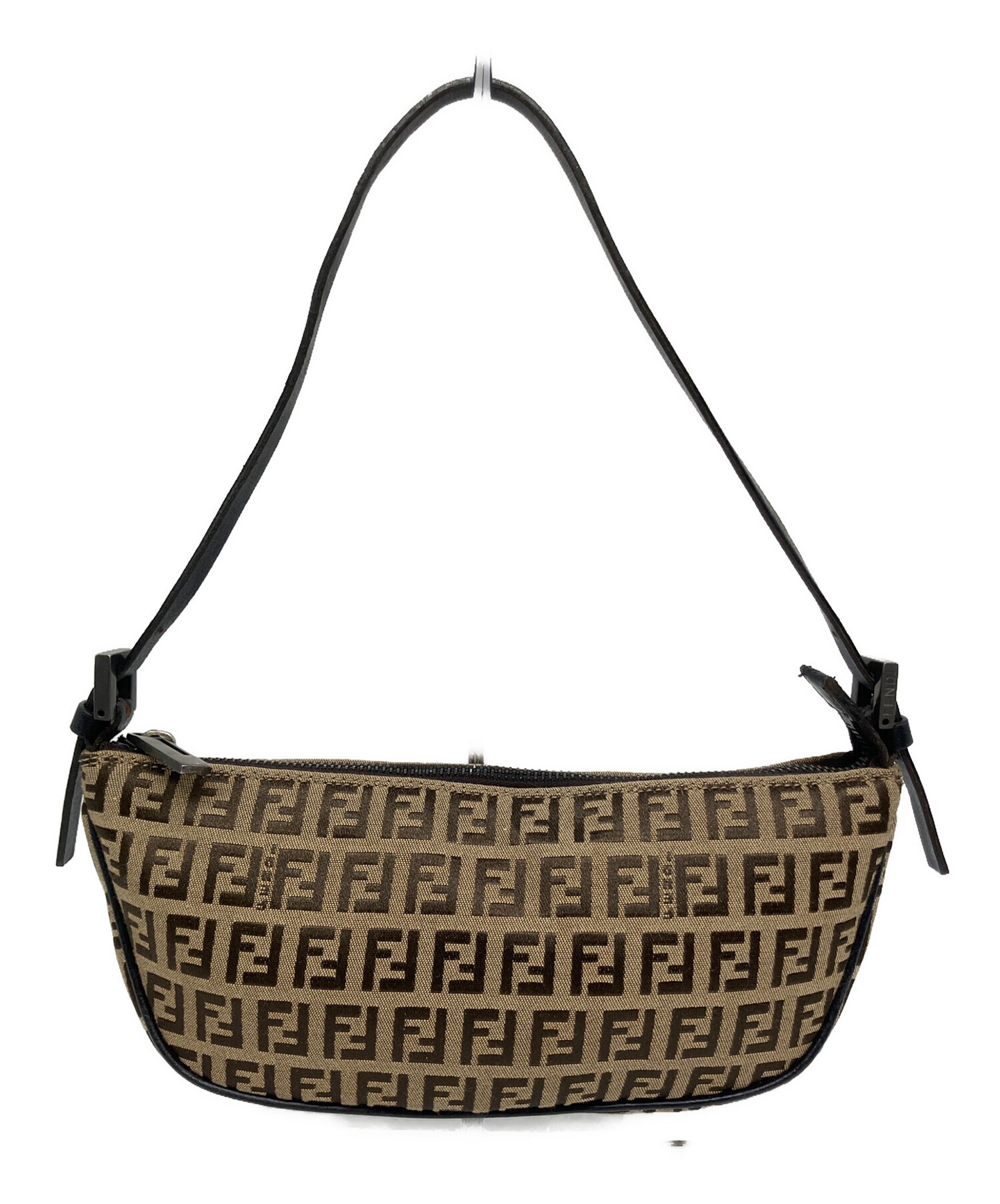 中古・古着通販】FENDI (フェンディ) ハンドバッグ ベージュ×ブラウン