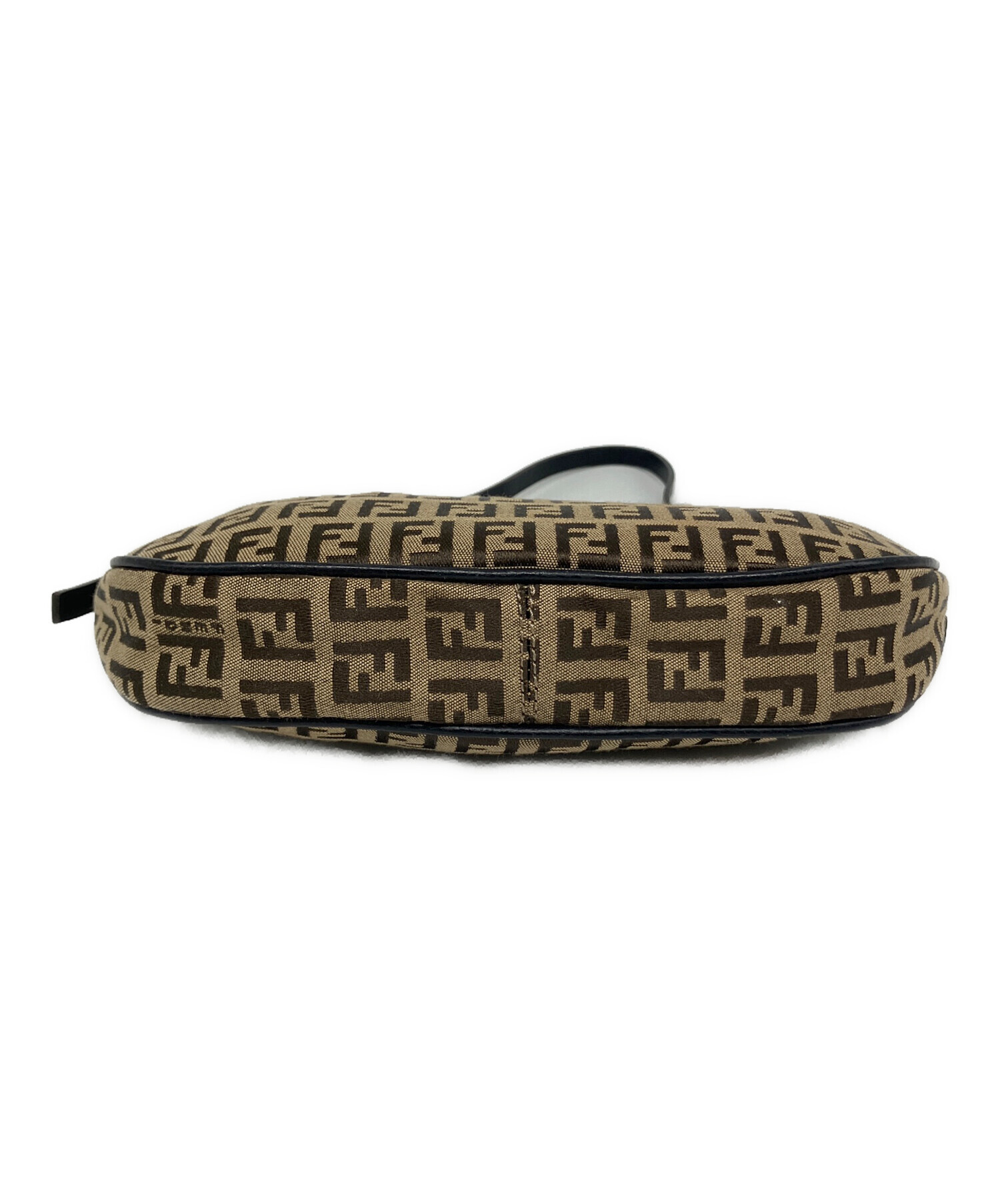 中古・古着通販】FENDI (フェンディ) ハンドバッグ ベージュ×ブラウン