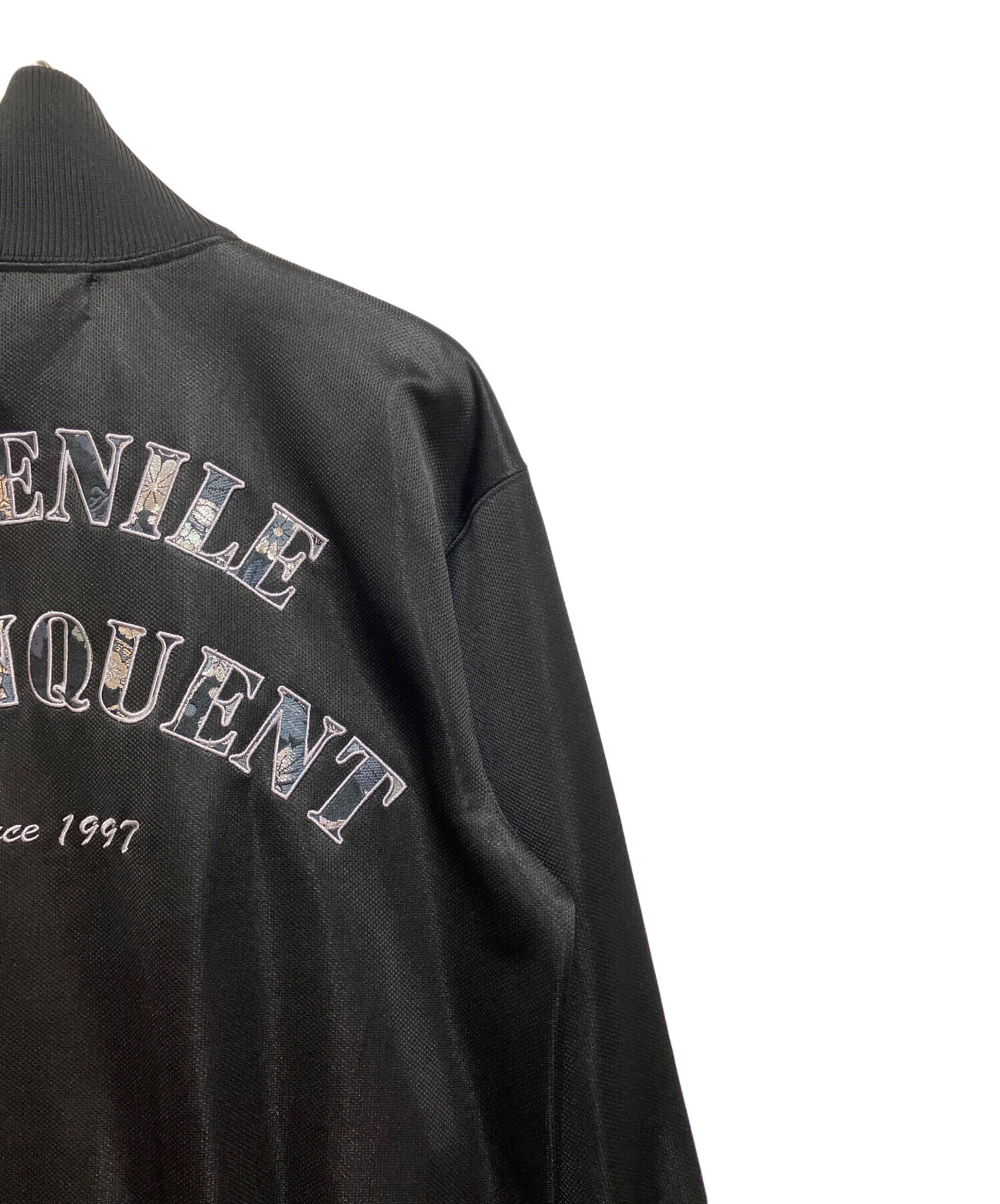 Juvenile Delinquent ジャージ L ブラック 中古・古着通販】JUVENILE DELINQUENT (ジュベナイル デリンクエント