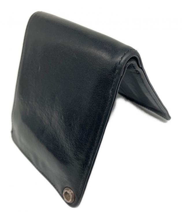 中古・古着通販】CHROME HEARTS (クロムハーツ) 2つ折り財布 ブラック