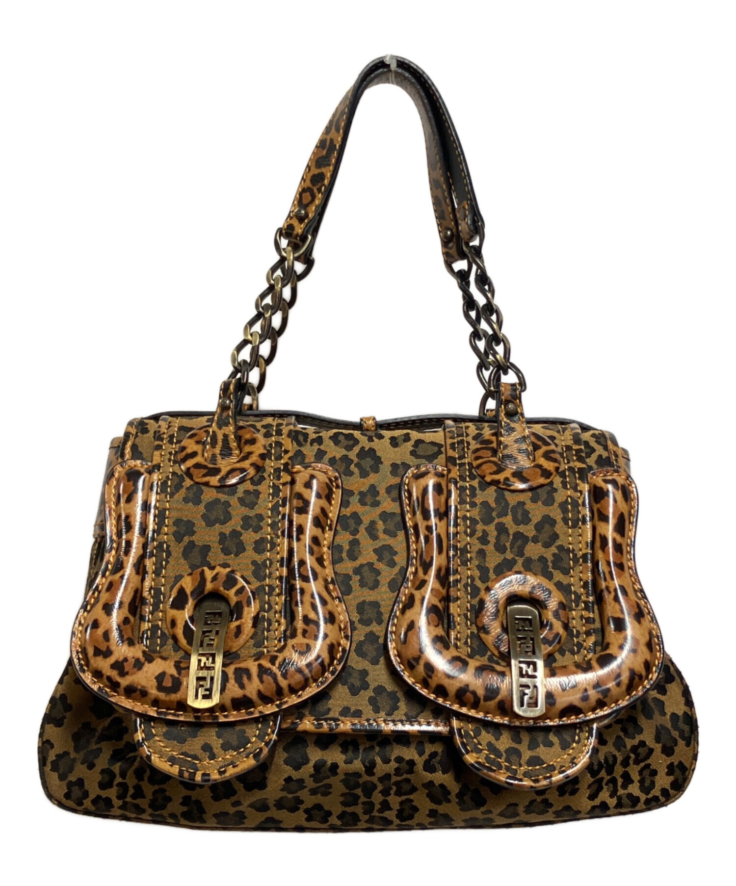 中古・古着通販】FENDI (フェンディ) ショルダーバッグ ブラウン