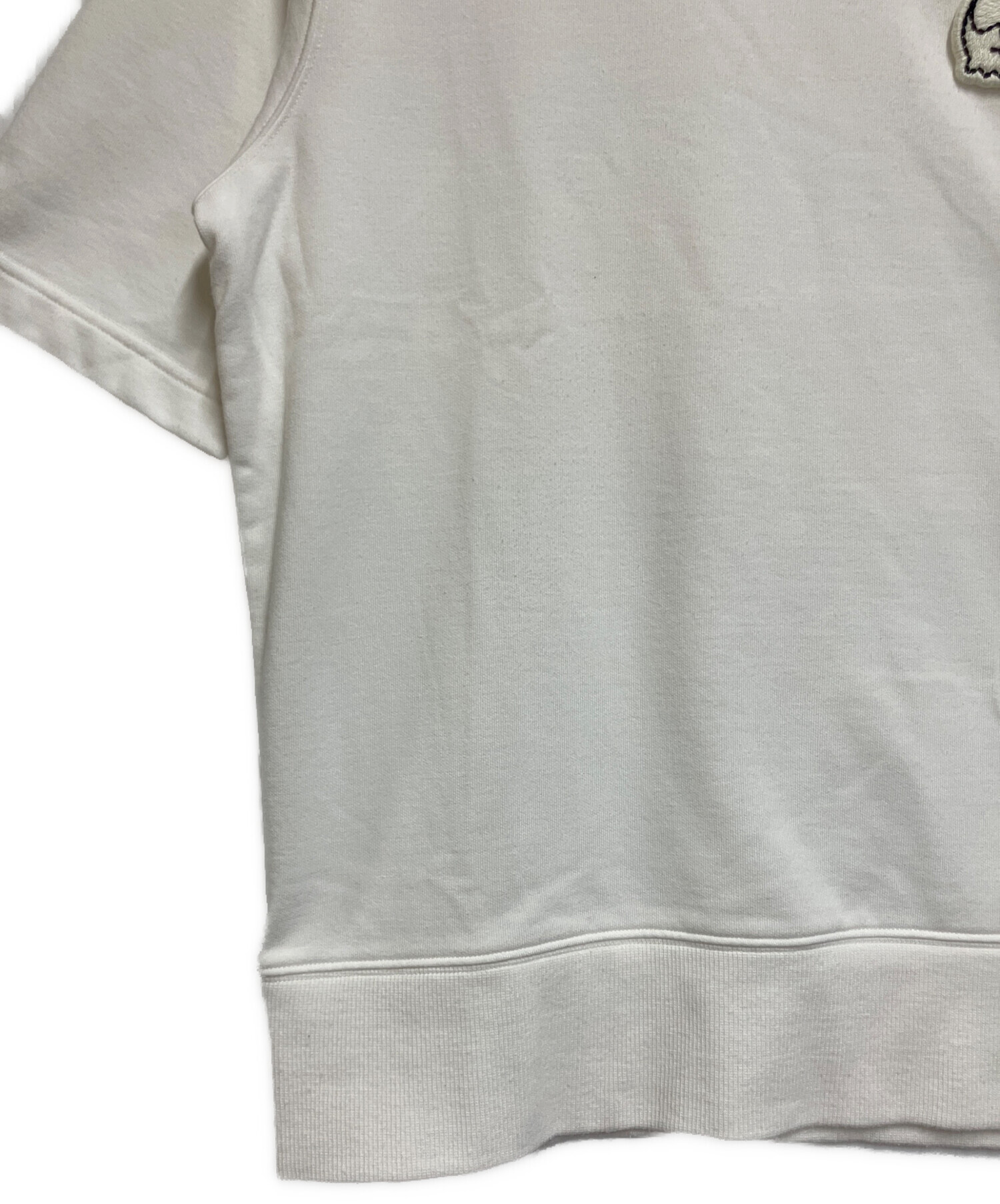 中古・古着通販】LACOSTE (ラコステ) 半袖スウェット ホワイト サイズ 