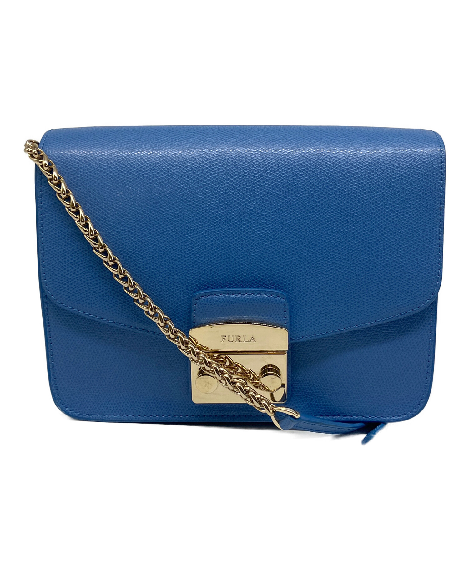 フルラ FURLA 2wayバックパック SCUBA ブルー 新古品 試着のみ 中古・古着通販】FURLA (フルラ) ショルダーバッグ ブルー｜ブランド