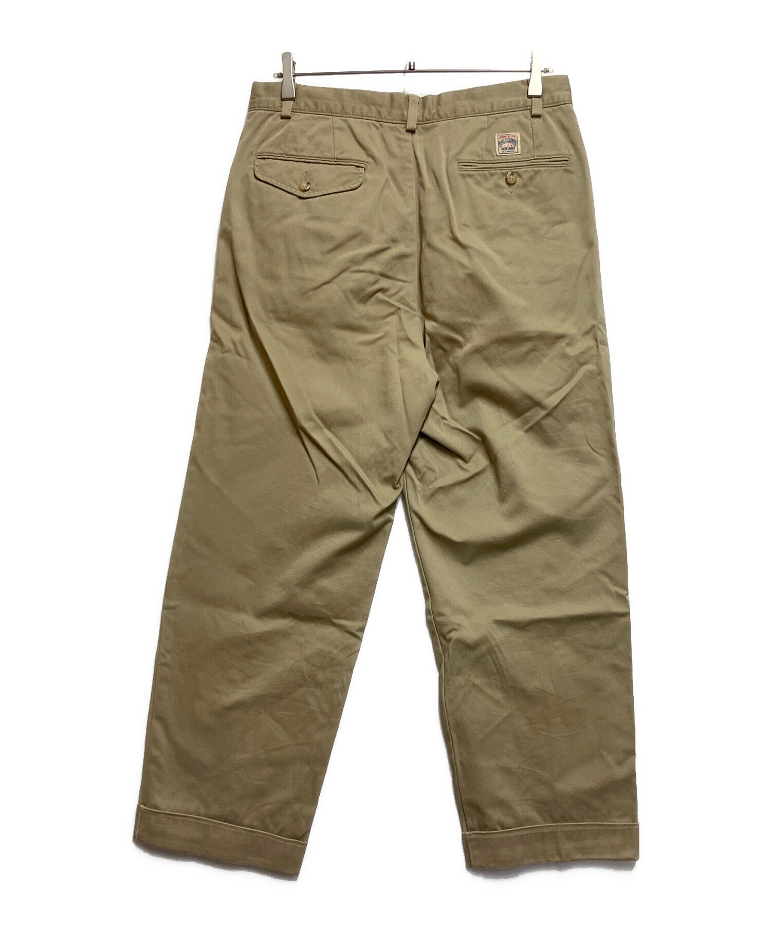 ポロバイラルフローレン　ポロチノ　チノパン　ベージュ 中古・古着通販】POLO RALPH LAUREN (ポロ・ラルフローレン) チノパン