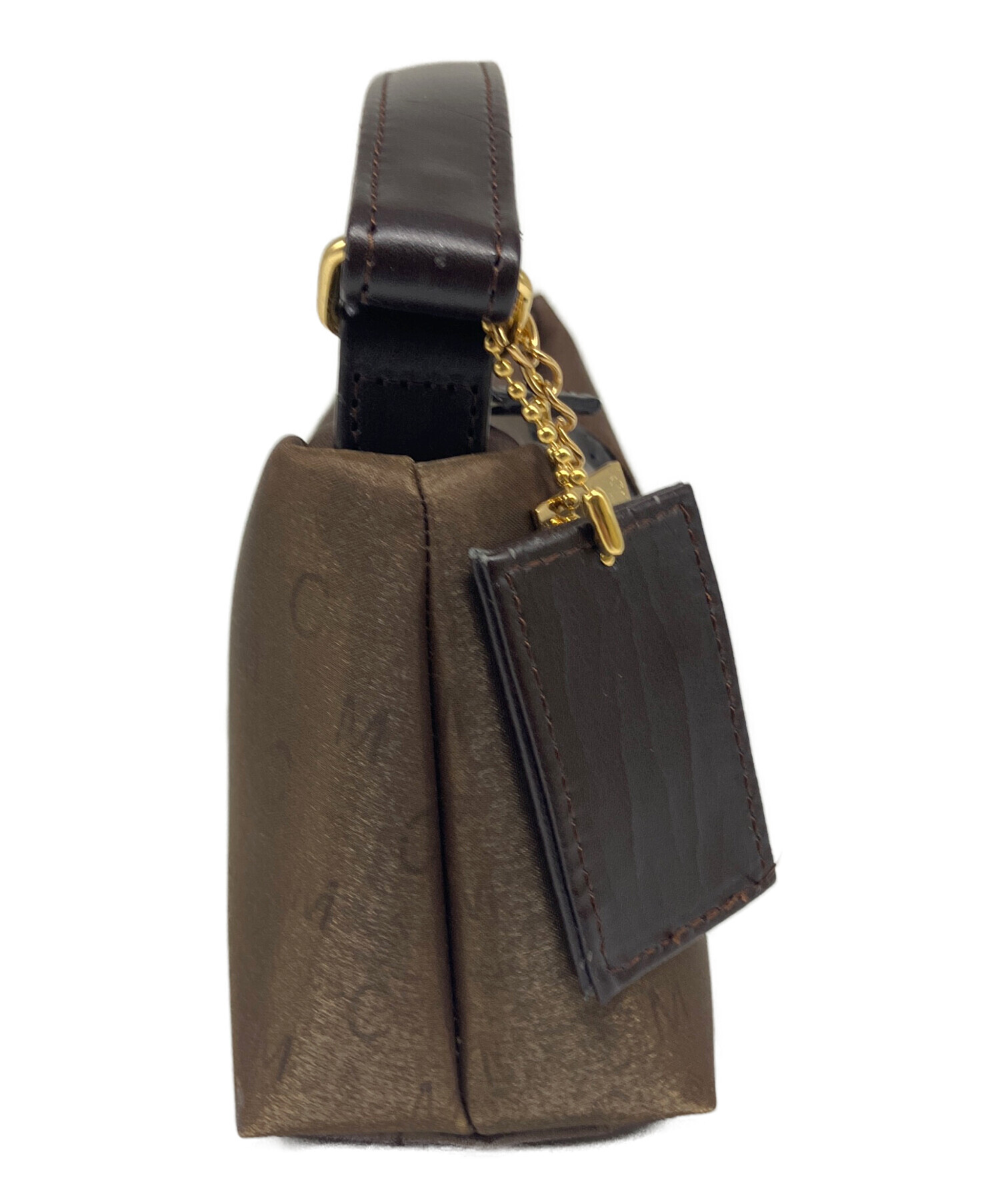中古・古着通販】MCM (エムシーエム) ハンドバッグ ブラウン｜ブランド
