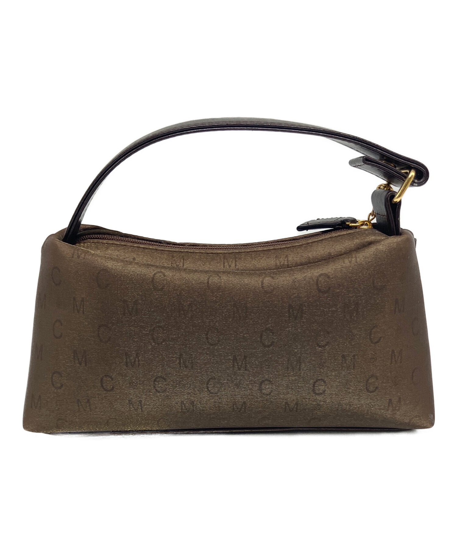 中古・古着通販】MCM (エムシーエム) ハンドバッグ ブラウン｜ブランド 