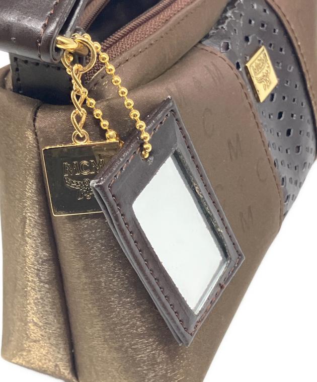 中古・古着通販】MCM (エムシーエム) ハンドバッグ ブラウン｜ブランド
