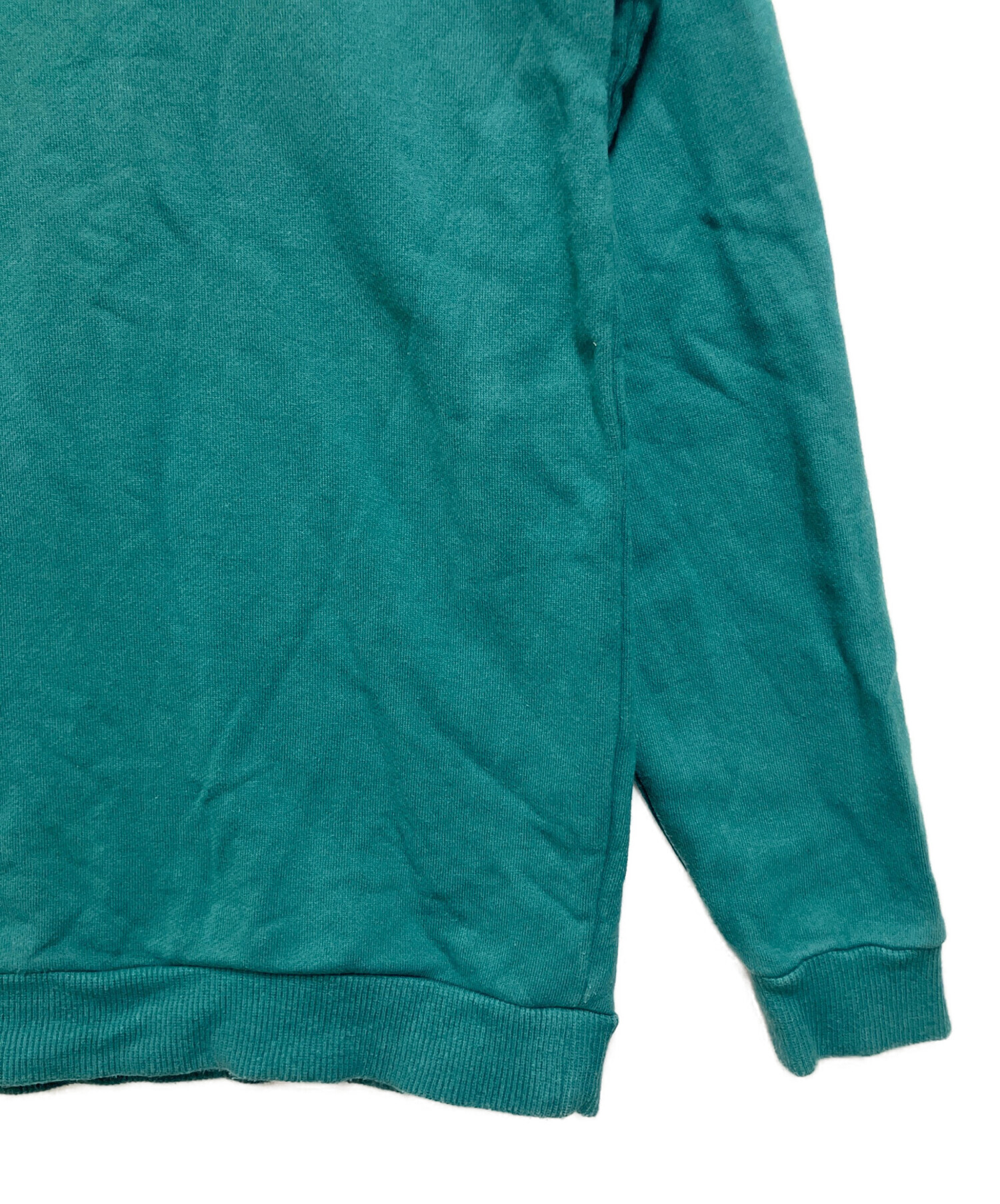 FRED PERRY スウェット ネイビー×グリーン 中古・古着通販】FRED PERRY (フレッドペリー) スウェット グリーン