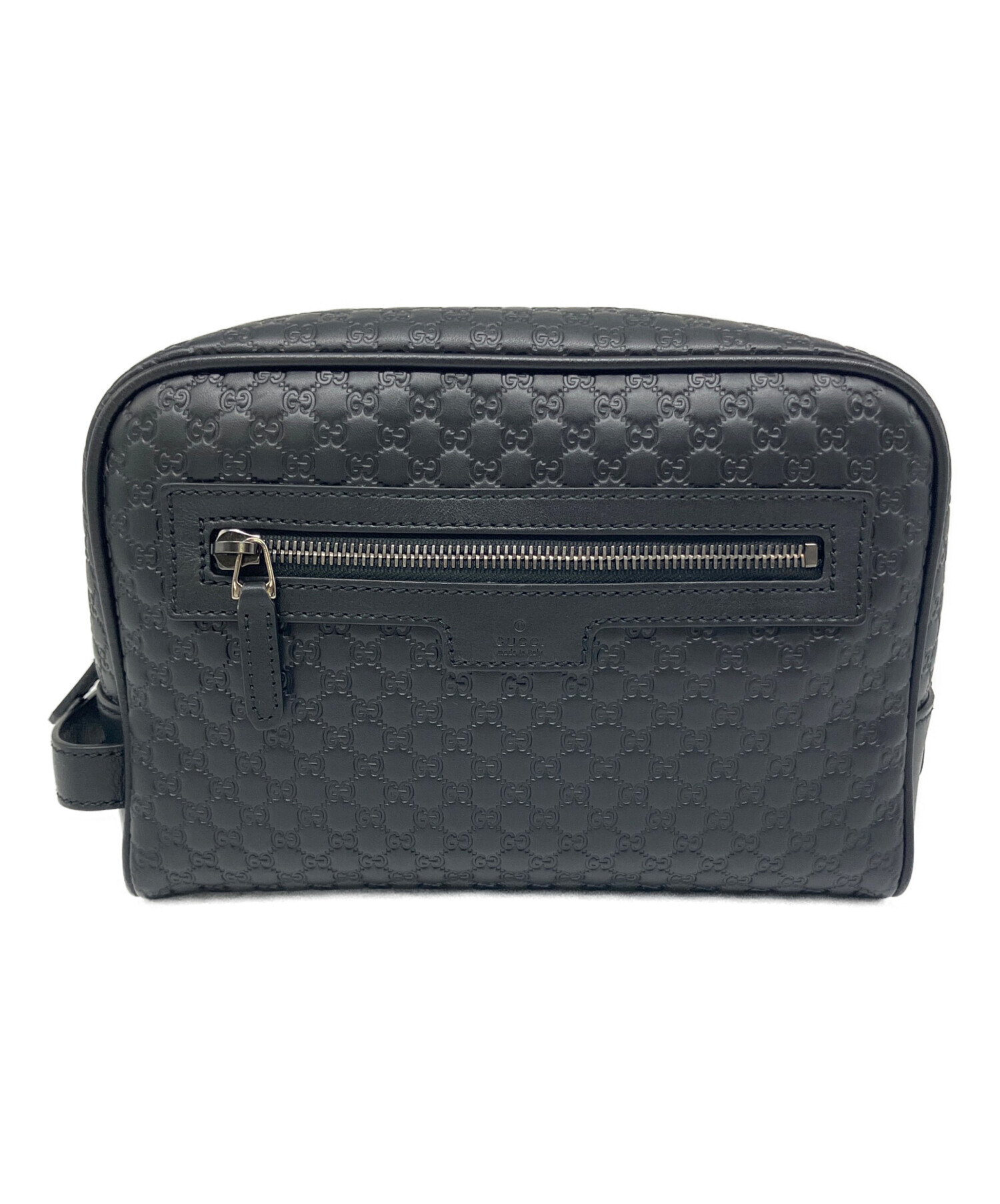 中古・古着通販】GUCCI (グッチ) セカンドバッグ ブラック｜ブランド 
