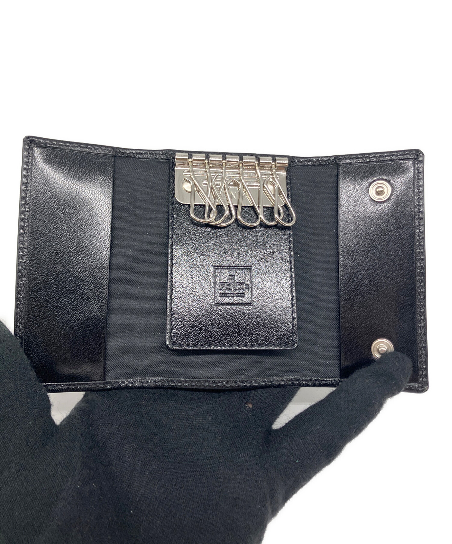 中古・古着通販】FENDI (フェンディ) キーケース ブラック｜ブランド