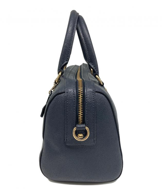 中古・古着通販】COACH (コーチ) 2WAYバッグ ネイビー｜ブランド・古着