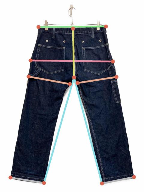 中古・古着通販】KOJIMA GENES (コジマジーンズ) デニムパンツ ブルー