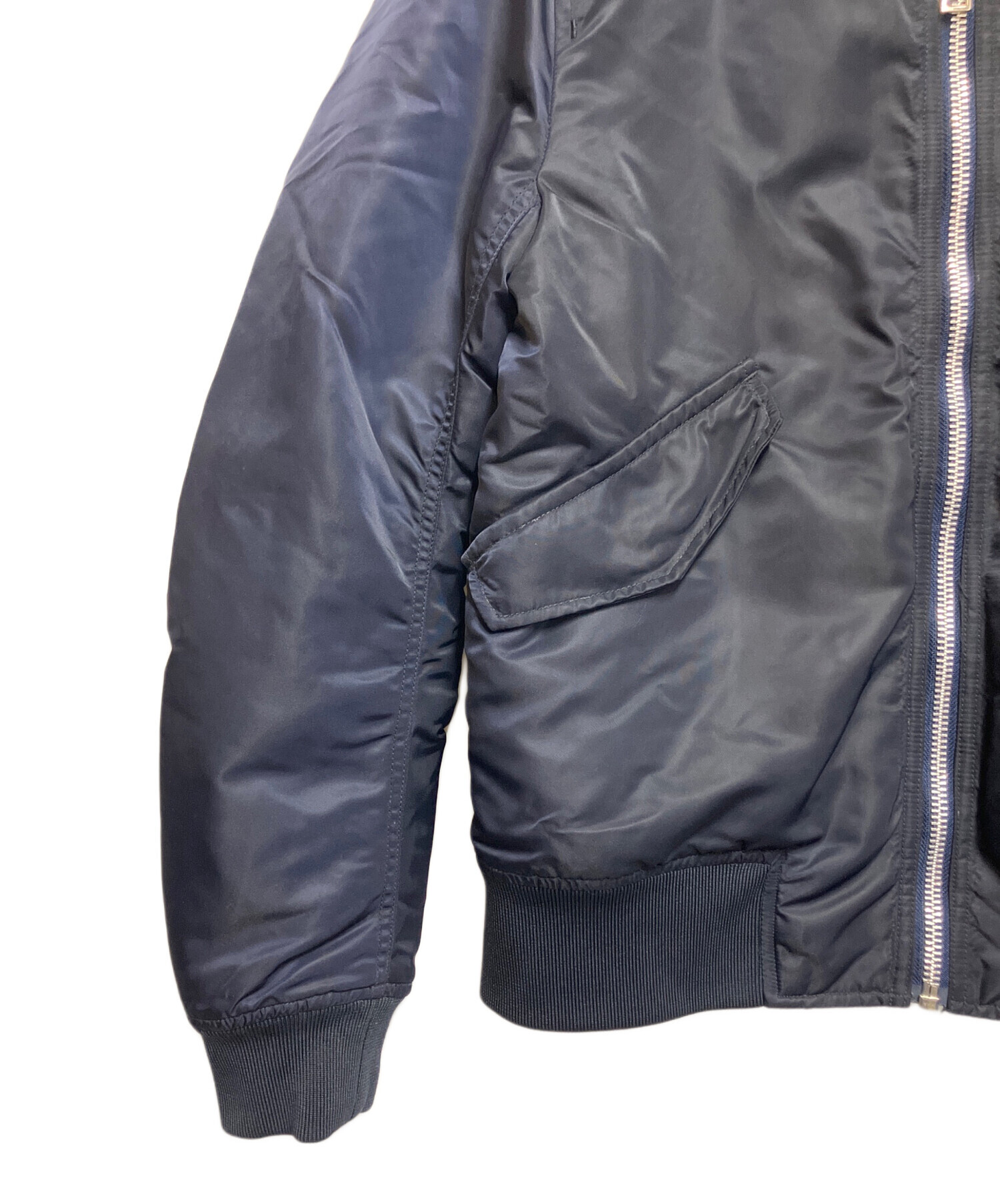 中古・古着通販】PAUL SMITH (ポールスミス) MA-1ジャケット ネイビー