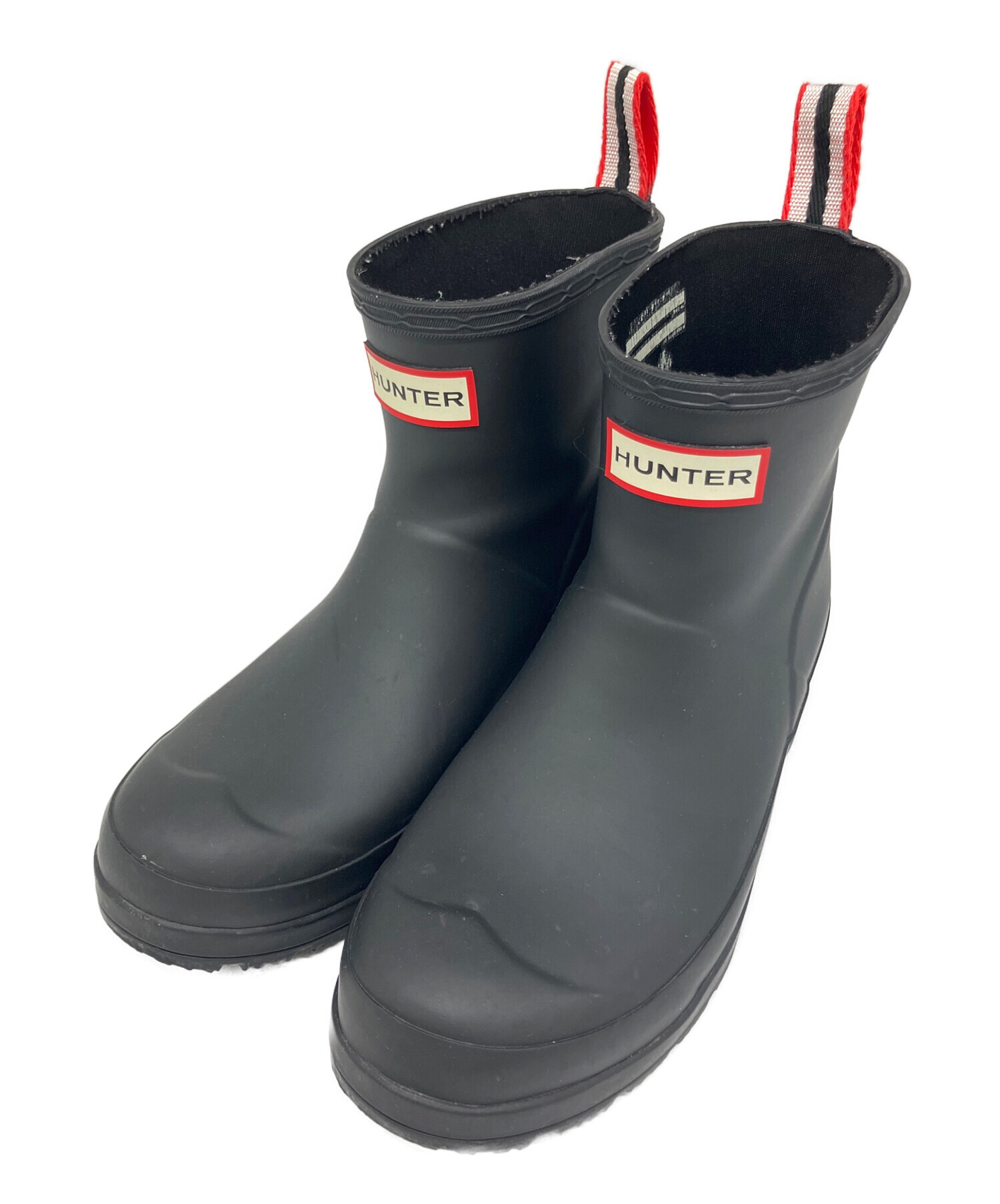 中古・古着通販】HUNTER (ハンター) ショートブーツ ブラック サイズ