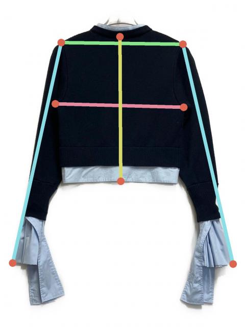 中古・古着通販】Bibiy. (ビビィ) カーディガン ネイビー サイズ:SIZE