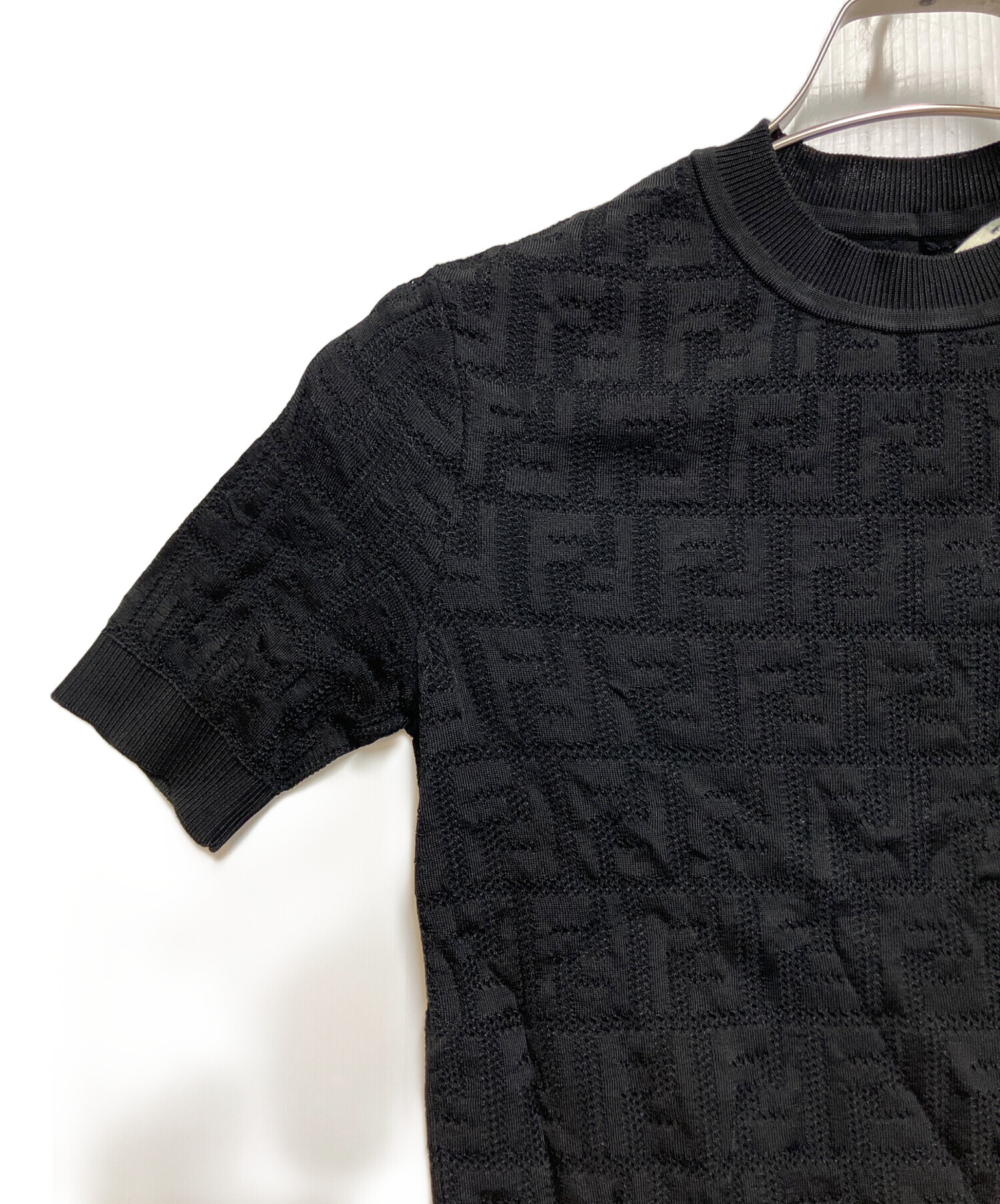 中古・古着通販】FENDI (フェンディ) ズッカニット ブラック サイズ