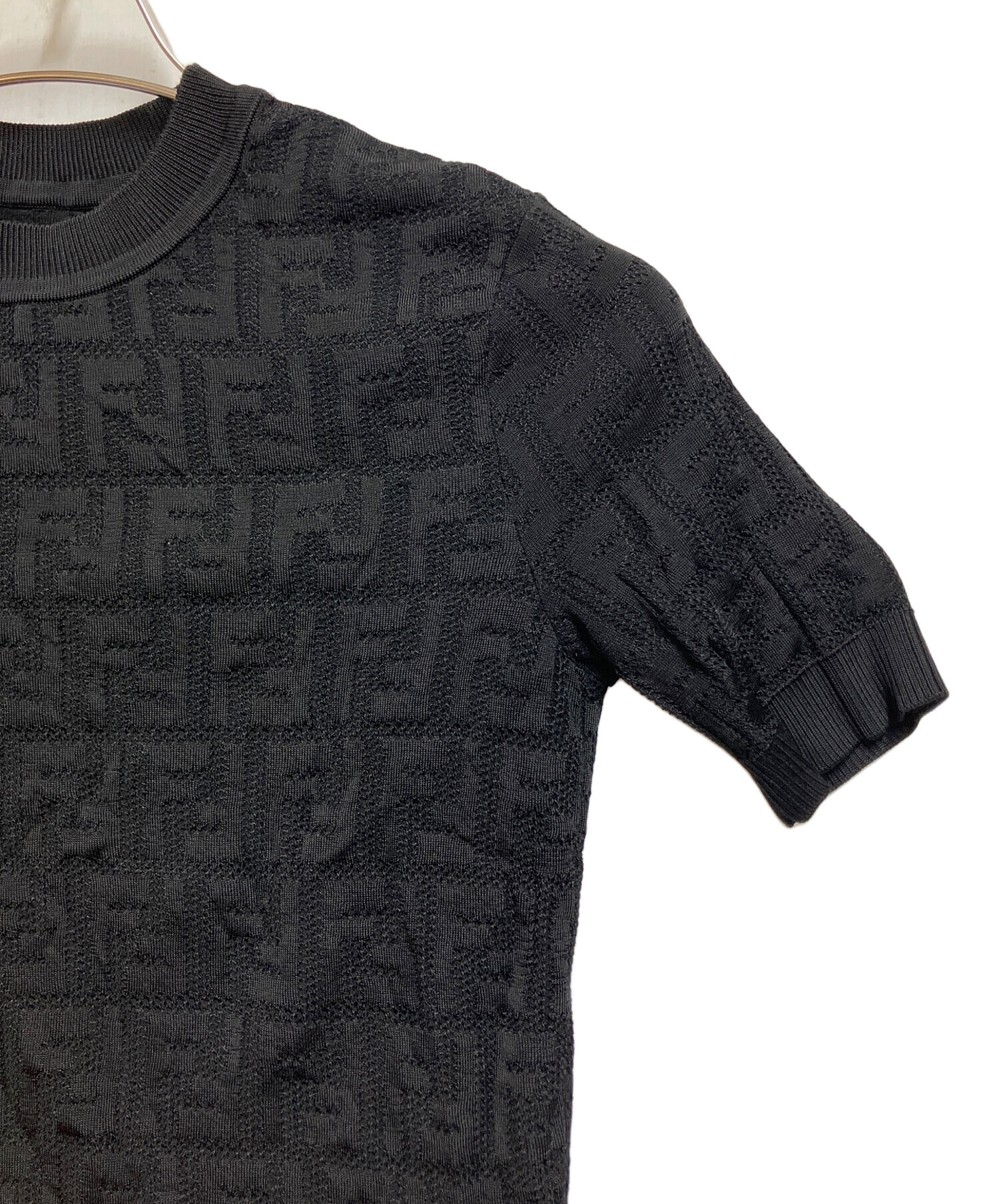 中古・古着通販】FENDI (フェンディ) ズッカニット ブラック サイズ
