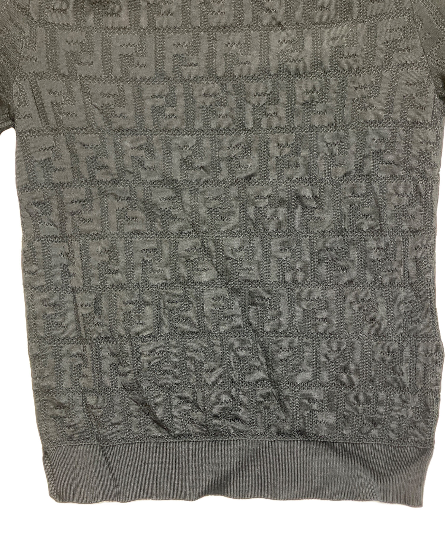 中古・古着通販】FENDI (フェンディ) ズッカニット ブラック サイズ