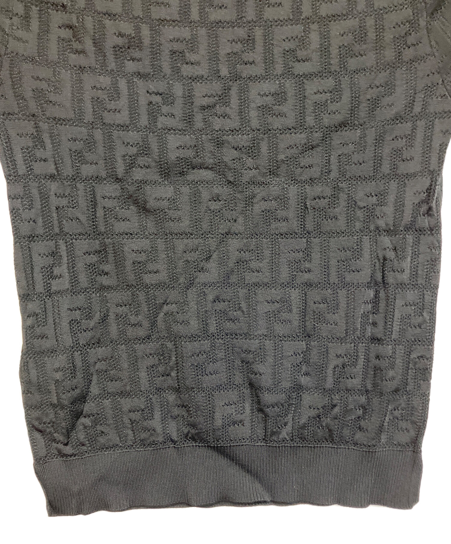 中古・古着通販】FENDI (フェンディ) ズッカニット ブラック サイズ