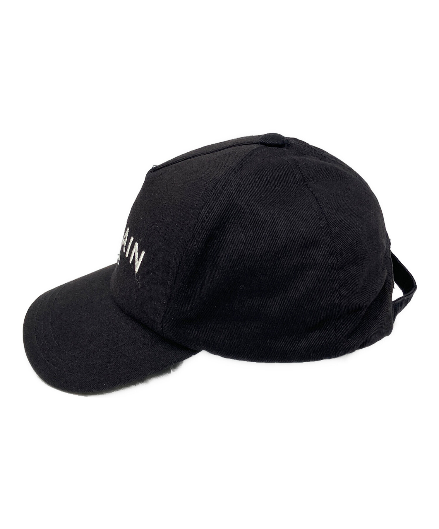 中古・古着通販】BALMAIN (バルマン) キャップ ブラック 未使用品
