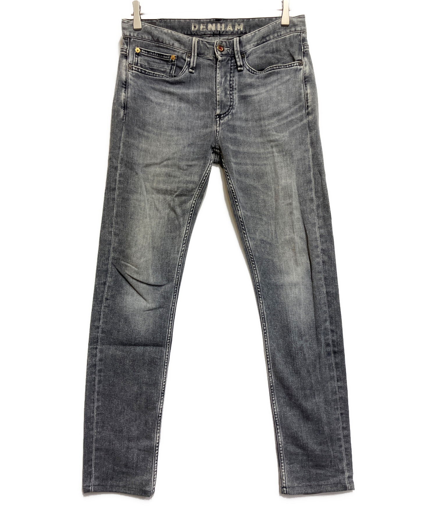 中古・古着通販】Denham (デンハム) デニムパンツ グレー サイズ:SIZE