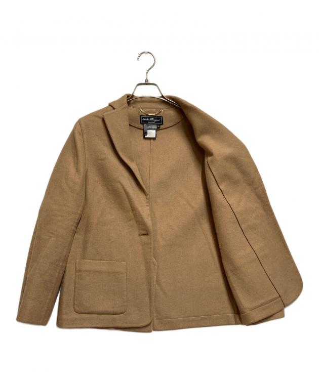 Salvatore Ferragamo コート（その他） L ベージュ 【古着】【中古】【送料無料】 中古・古着通販】Salvatore Ferragamo (サルヴァトーレ フェラガモ