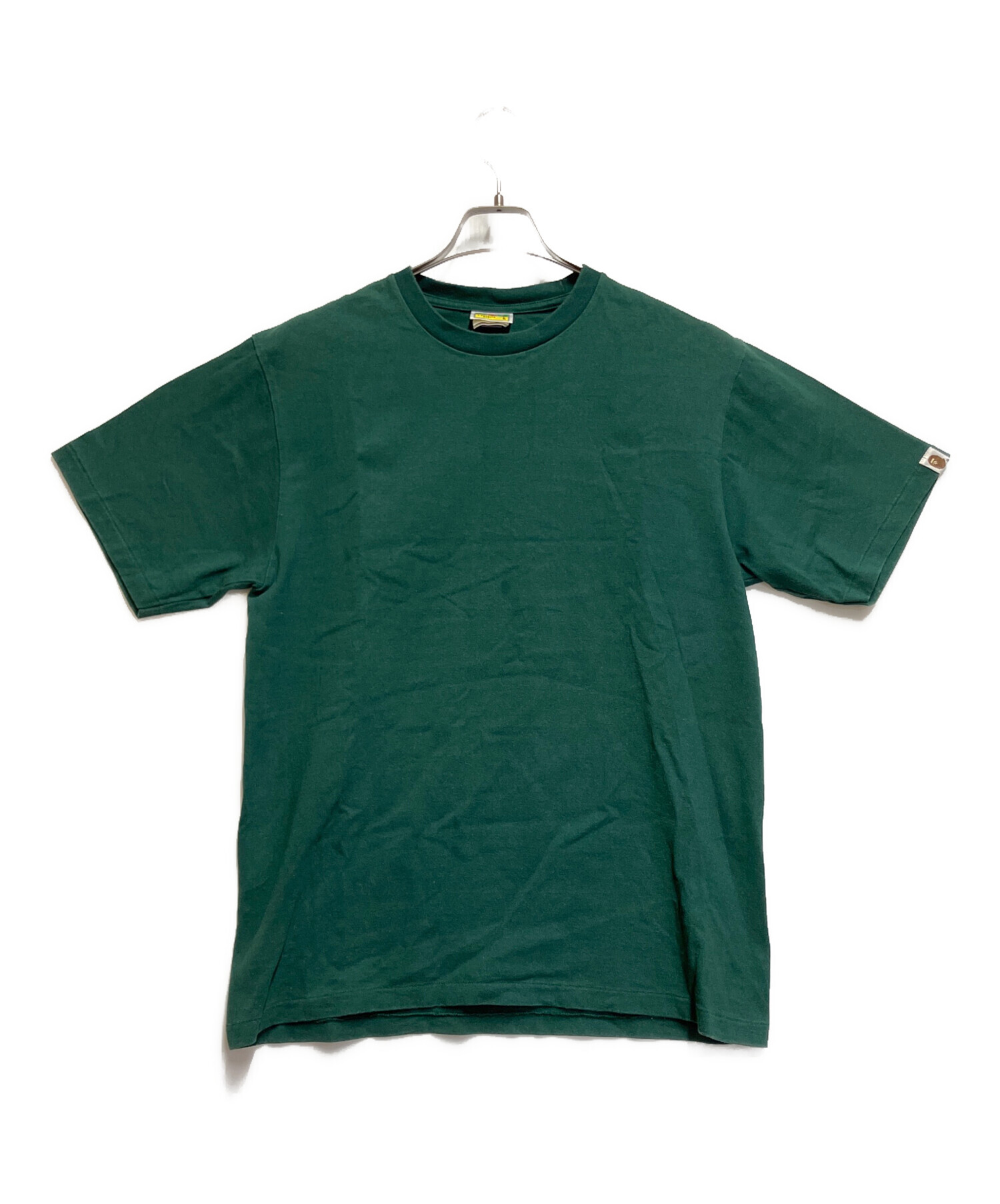 A BATHING APE Tシャツ 半袖 グリーン Landstussy 中古・古着通販】A