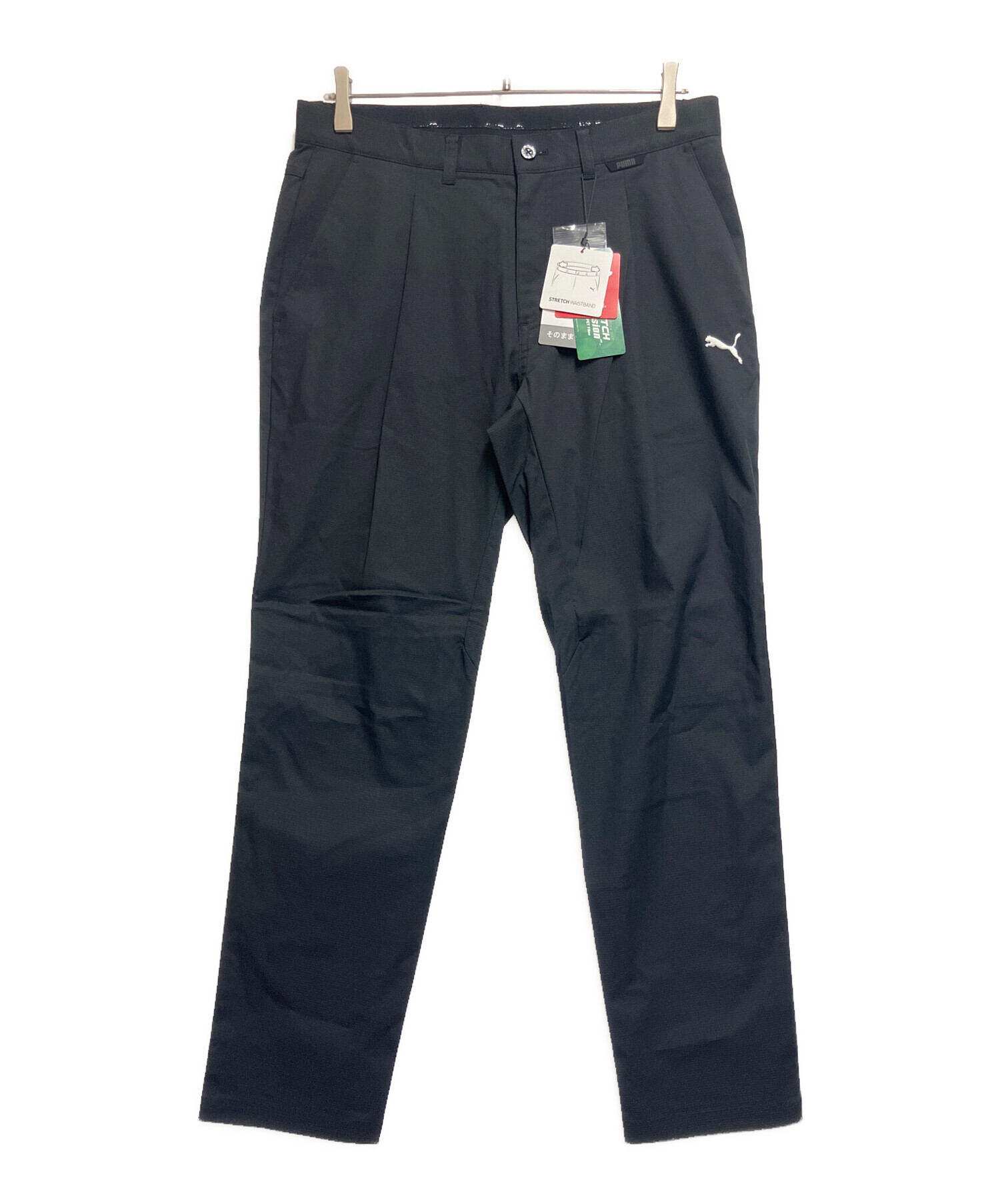 中古・古着通販】PUMA (プーマ) ゴルフパンツ ブラック サイズ:SIZE L