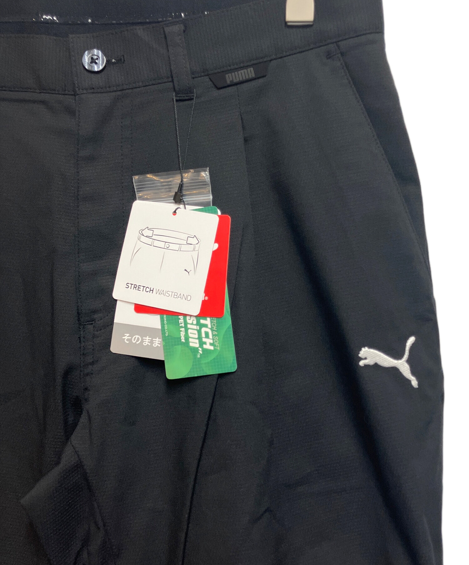 中古・古着通販】PUMA (プーマ) ゴルフパンツ ブラック サイズ:SIZE L