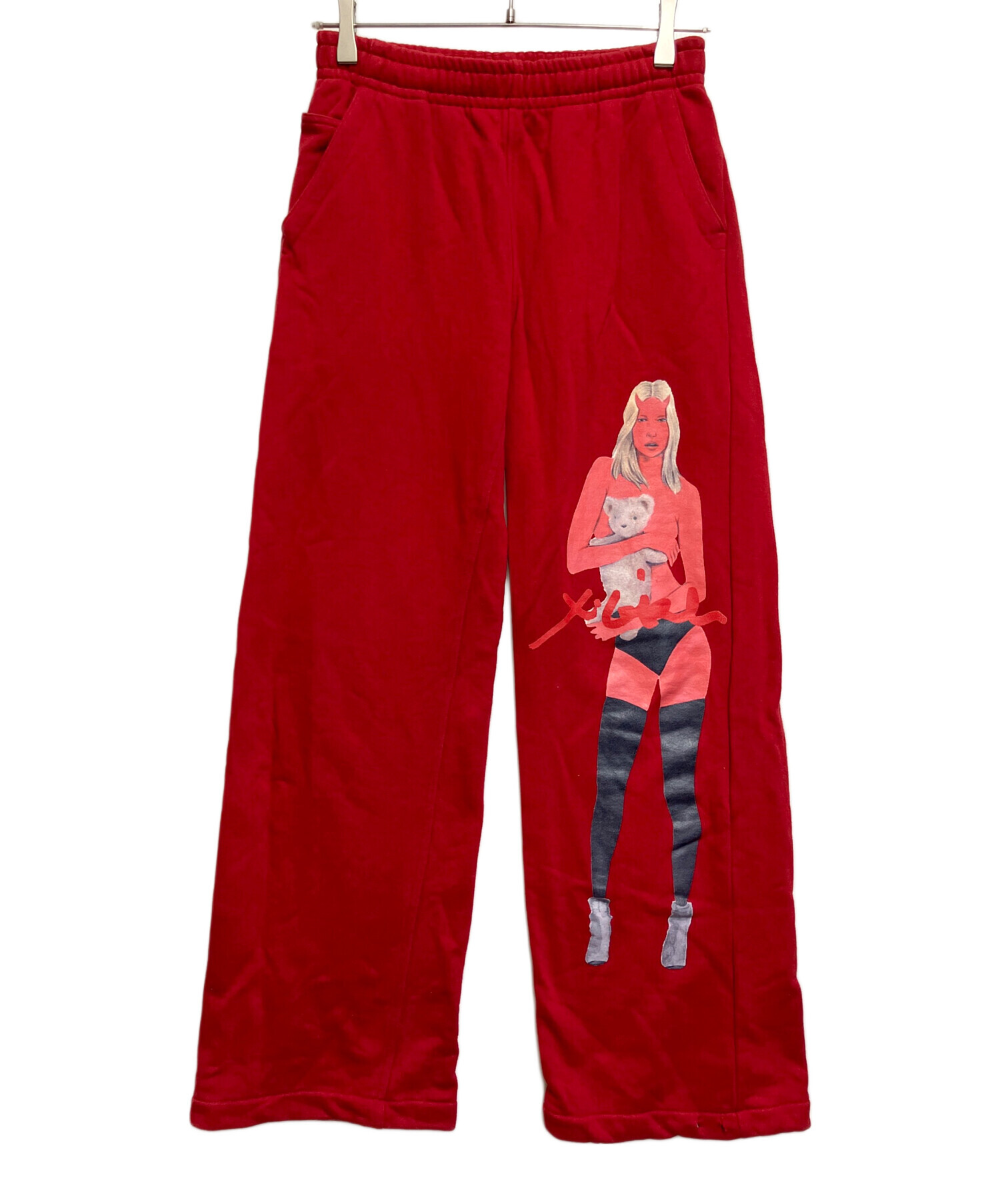 中古・古着通販】X-girl (エックスガール) スウェットパンツ レッド