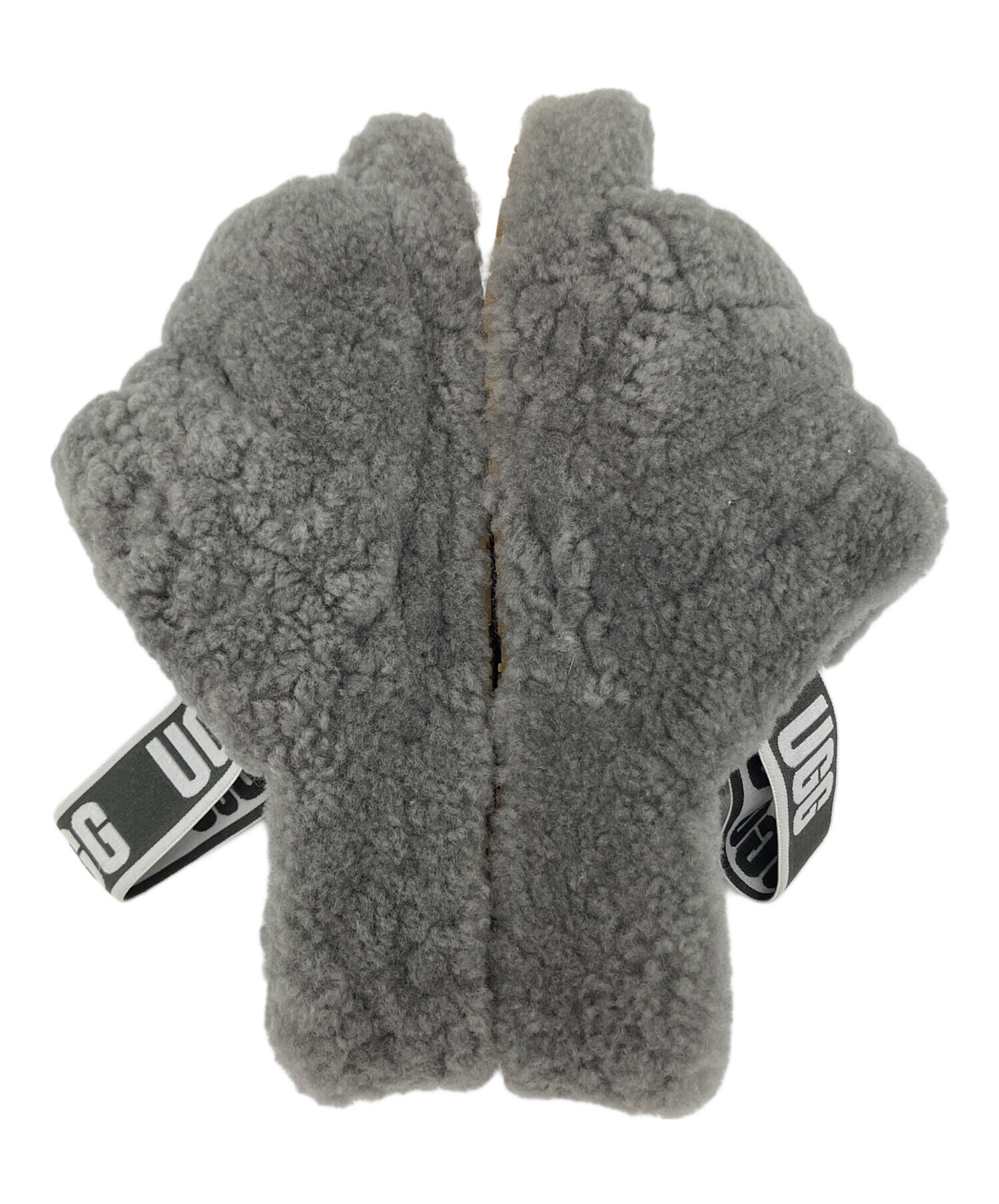 中古・古着通販】UGG (アグ) FLUFF YEAH SLIDE グレー サイズ:SIZE